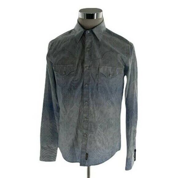 Wrangler Retro Mens Premium Western Front Pockets Performance Work Shirts Size M - Picture 1 of 8